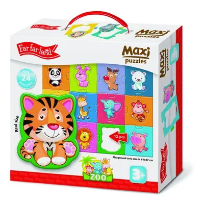 MAXI puzzle 24. Zoo (61*47 cm)