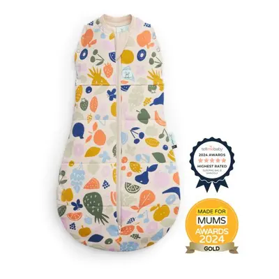 ERGOPOUCH Zavinovačka a vak na spaní 2v1 Cocoon Fruit Salad 6-12 m, 8-10 kg, 2,5 tog