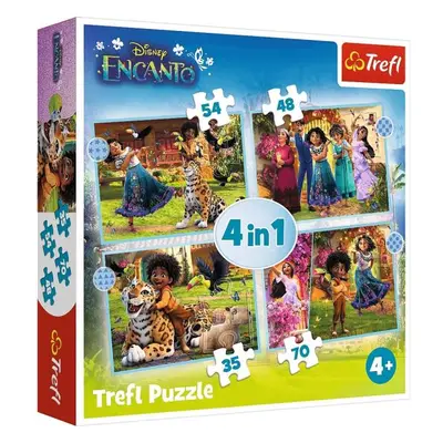 Trefl Puzzle 4v1 Encanto