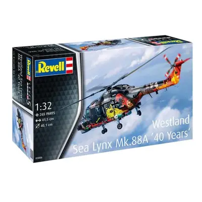 Plastikový ModelKit vrtulník 03806 - Westland Lynx - Speciální nátěr (1:32)