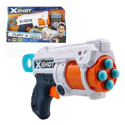 X-SHOT EXCEL Fury 4 s otočnou hlavní a 16 náboji