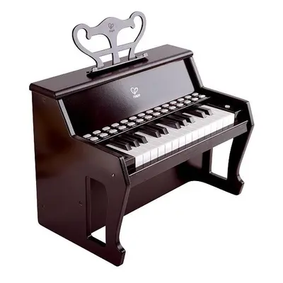 Hape Dětské Piano černé, uč se světly