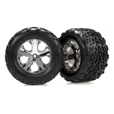 Traxxas kolo 2.8", All-Star stříbrný disk, 29mm, pneu Talon (pár)