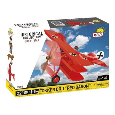 Cobi Great War Fokker Dr. I Red Baron, 1:32, 206 k, 1 f