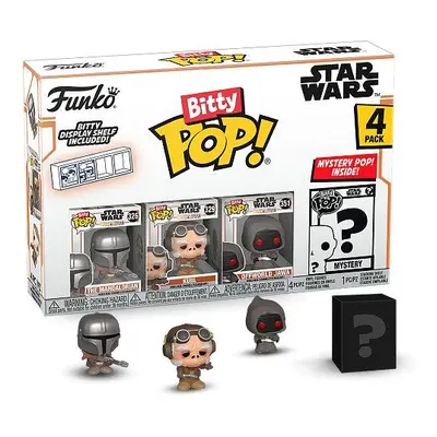 Funko Bitty POP: Mandalorian- Mandalorian 4PK