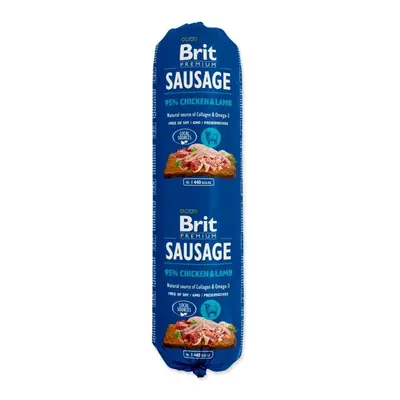 Salám Brit Sausage kuře a jehně 800g