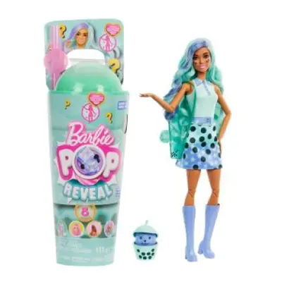 Barbie Pop Reveal Bubble tea - zelený čaj