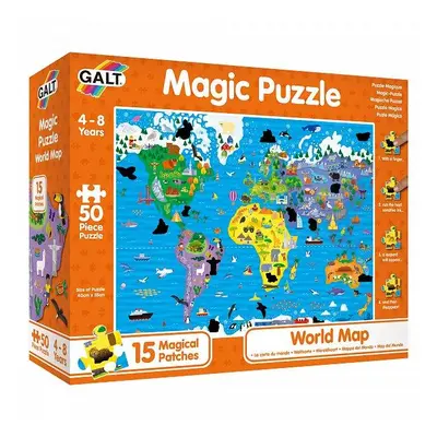 Magické puzzle - Mapa světa