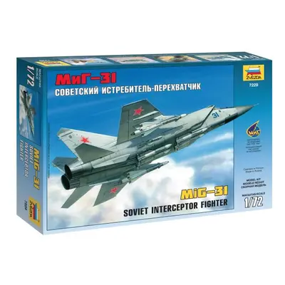 Model Kit letadlo 7229 - MIG-31 Soviet Interceptor (1:72)