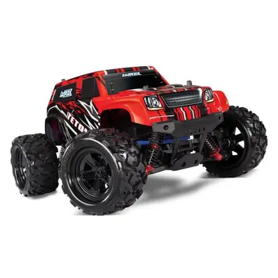 Traxxas Teton 1:18 4WD RTR červený