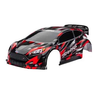 Traxxas karosérie Ford Fiesta ST Rally Brushless červená