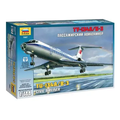 Model Kit letadlo 7007 - Tupolev Tu-134b (1: 144)