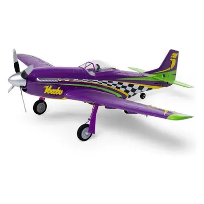 E-flite P-51D Voodoo 0.44m SAFE Select BNF Basic