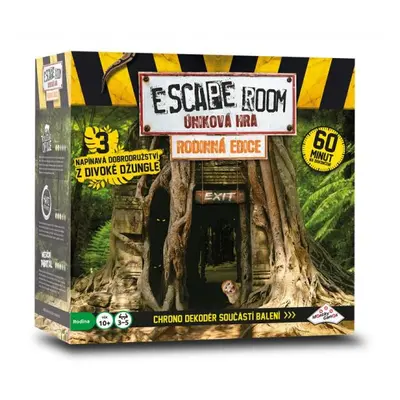 ESCAPE ROOM: úniková hra - Rodinná edice - 3 Scénáře