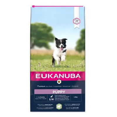 EUK PUPPY SMALL & MEDIUM LAMB 12KG