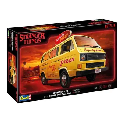 Plastic ModelKit STRANGER THINGS auto 07725 - VW T3 Bus "Surfer Boy" (1:25)