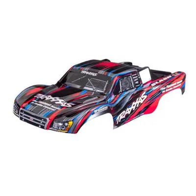 Traxxas karosérie Slash 4X4 červená (bezsponková)