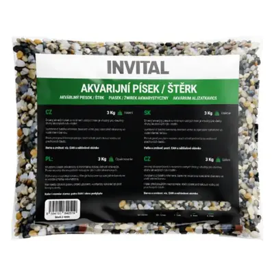 Akvarijní písek křemičitý 3-5mm 25kg