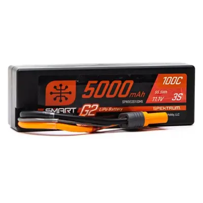 Spektrum Smart G2 LiPo 11.1V 5000mAh 100C HC IC5