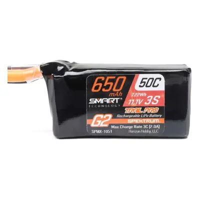 Spektrum Smart G2 Trail Pro LiPo 11.1V 650mAh 50C IC2