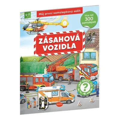 Můj první samolepkový sešit – ZÁSAHOVÁ VOZIDLA