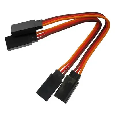 Propojovací servo kabel samec 10cm (2)