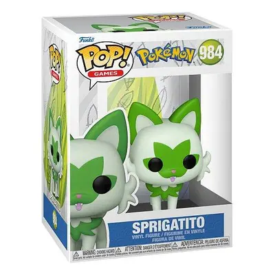 Funko POP Games: Pokemon- Sprigatito(EMEA)