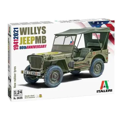 Model Kit auto 3635 - Willys Jeep MB (1:24)