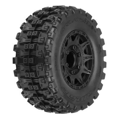 Pro-Line kolo 2.8", pneu Badlands MX28 Belted, disk Raid H12 černý (2)