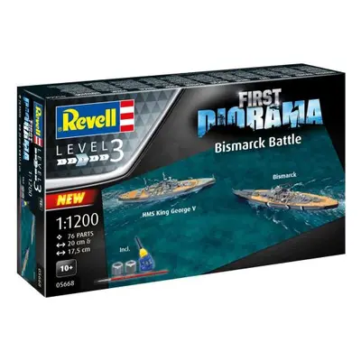 Gift-Set lodě 05668 - Bismarck Battle (1:1200)