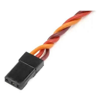 Kabel serva kroucený JR samice 22AWG 30cm