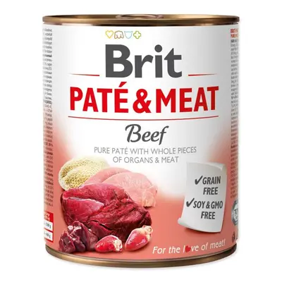 Konzerva Brit Paté & Meat hovězí 800g