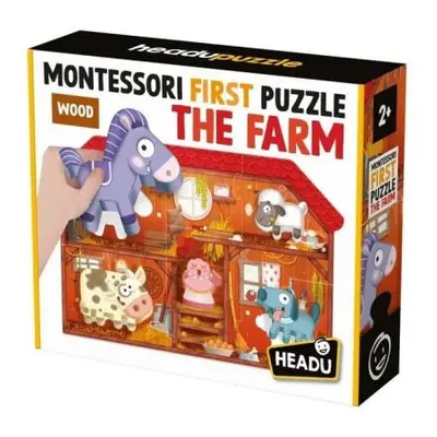 HEADU CS: Montessori Moje první puzzle - Farma