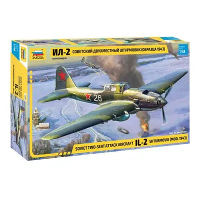 Model Kit letadlo 4826 - IL-2 Stormovik mod.1943 (1:48)