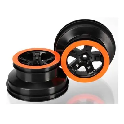 Traxxas disk 2.2/3.0" SCT černý-oranžový (2) (2WD přední)