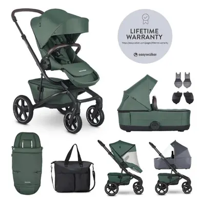 EASYWALKER Kočárek kombinovaný Jimmey Pine Green XXL RWS