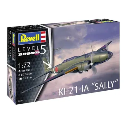 Plastic ModelKit letadlo 03797 - Ki-21-la (1:72)