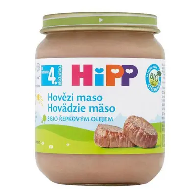 Příkrm masový BIO Hovězí maso 125g Hipp