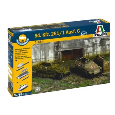 Fast Assembly military 7516 - Sd.Kfz.251/1 Ausf.C (1:72)