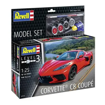 ModelSet auto 67714 - Corvette C8 Coupé (1:24)