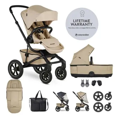 EASYWALKER Kočárek kombinovaný Jimmey Sand Taupe XXL AIR + RWS