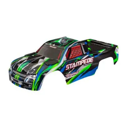 Traxxas karosérie Stampede zelená (bezsponková)