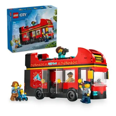 LEGO® City 60407 Červený dvojposchodový vyhliadkový autobus