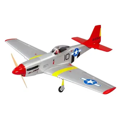 P-51D Mustang 20cc 1.7m ARF červený