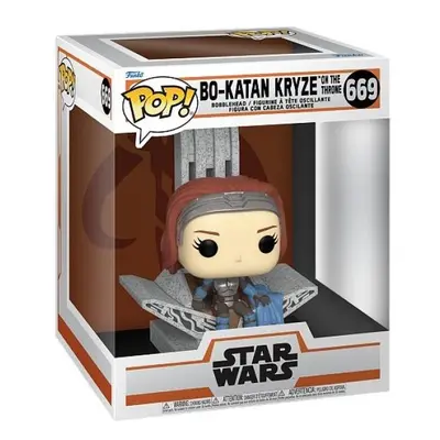 Funko POP DLX: MND S9 - Bo Katan w/Throne