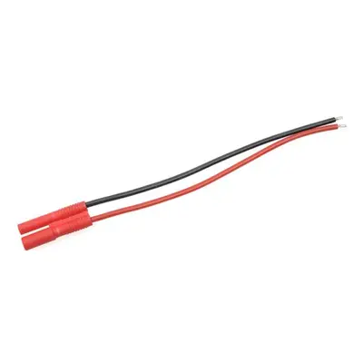 Konektor zlacený 2.0mm samec s kabelem 20AWG 10cm