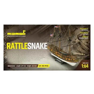 MAMOLI Rattlesnake 1779 1:64 kit