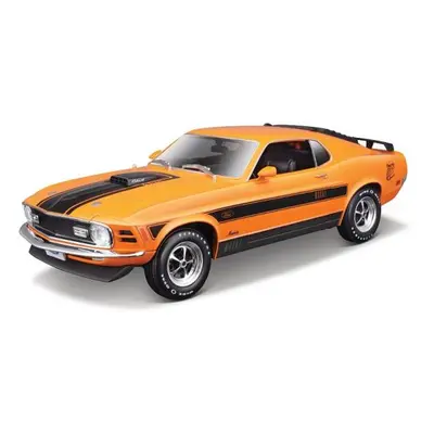 Maisto - 1970 Ford Mustang Mach 1, oranžový, 1:18