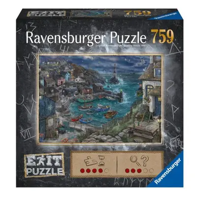 Ravensburger Exit Puzzle: Maják u přístavu 759 dílků