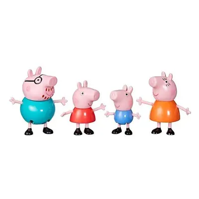 Prasátko Peppa Pig rodinka, sada 4 figurek